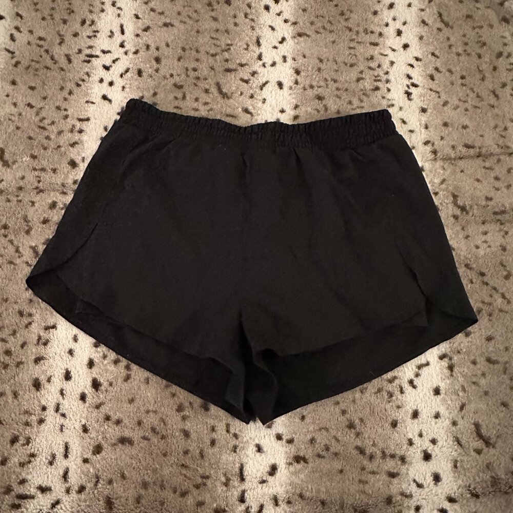 Girlfriend Collective Black Trail Shorts